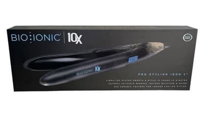 Bio Ionic 10X Pro Styling Iron 1" Nano Ionic-with Vibrating Plates Brand New - Thumbnail 8