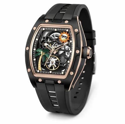 🔥🔥 RARE!!! Invicta S1 Rally Radian Prism AUTO SKELETON watch 42mm Black 69592 - Thumbnail 6