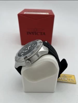 Invicta Pro Diver 52mm Stainless Steel Case with Black Silicone Strap 17916 - Thumbnail 5
