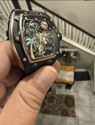 🔥🔥 RARE!!! Invicta S1 Rally Radian Prism AUTO SKELETON watch 42mm Black 69592 - Thumbnail 2