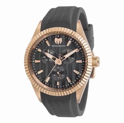 **NEW**TechnoMarine Sea Dream Men's 42mm Rose Gold Watch TM-719028 Rare - Thumbnail 3