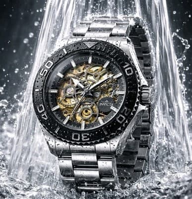 Invicta Objet D Art Automatic Men's Watch - Skeleton Dial 43mm Stainless 69762 - Image 1