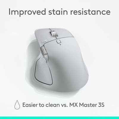 Logitech MX Master 4, Ergonomic Wireless Mouse with Advanced Performance Haptic - Thumbnail 6