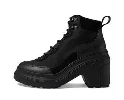 New HUNTER Black Ankle Boots Women's Sz 9 Insulated Waterproof Winter Hiking NIB - Thumbnail 2