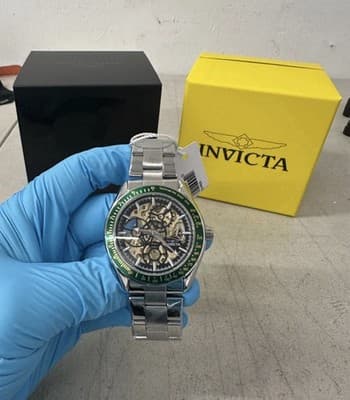 INVICTA 69452 Objet D Art Automatic Men s Watch w/ Skeleton Dial 43mm - NEW - Thumbnail 2