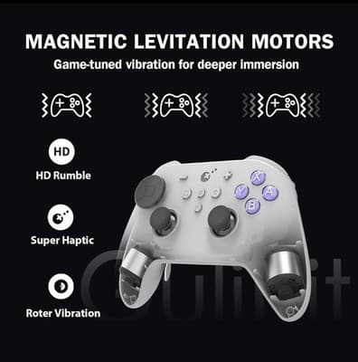 GuliKit TT MAX Bluetooth Controller For Switch 2/PC/Android/iOS - Ultra Fast - Thumbnail 6