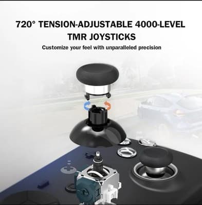 GuliKit TT MAX Bluetooth Controller For Switch 2/PC/Android/iOS - Ultra Fast - Thumbnail 9
