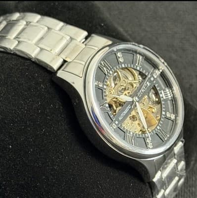Invicta Objet D Art Automatic Men's Watch w/ Skeleton Dial - 40mm, Silver 69118 - Thumbnail 3