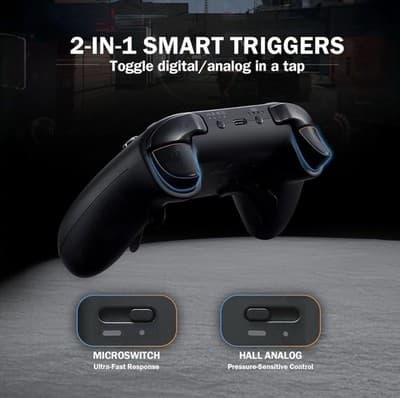 GuliKit TT MAX Bluetooth Controller For Switch 2/PC/Android/iOS - Ultra Fast - Thumbnail 7