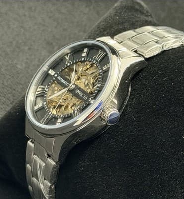 Invicta Objet D Art Automatic Men's Watch w/ Skeleton Dial - 40mm, Silver 69118 - Thumbnail 4