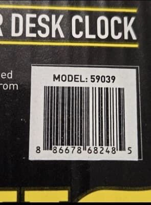 Invicta Pro Diver 4" Desk Clock, Black (59039) UNIQUE COLLECTORS PIECE! - Thumbnail 7