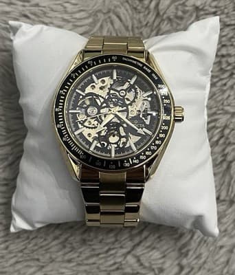 Invicta Objet D Art Men's 43mm Gold Automatic Skeleton Watch 49502 🔥🔥🔥🔥🔥🔥 - Thumbnail 5