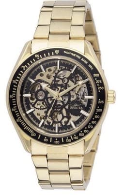 Invicta Objet D Art Men's 43mm Gold Automatic Skeleton Watch 49502 🔥🔥🔥🔥🔥🔥 - Thumbnail 2