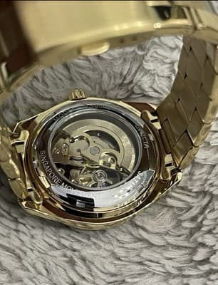Invicta Objet D Art Men's 43mm Gold Automatic Skeleton Watch 49502 🔥🔥🔥🔥🔥🔥 - Thumbnail 8
