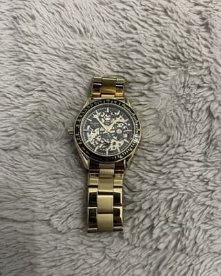 Invicta Objet D Art Men's 43mm Gold Automatic Skeleton Watch 49502 🔥🔥🔥🔥🔥🔥 - Thumbnail 9