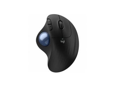 Logitech ERGO M575s Black + Blue Ball Wireless TrackBall Wireless Trackball (Off - Image 1