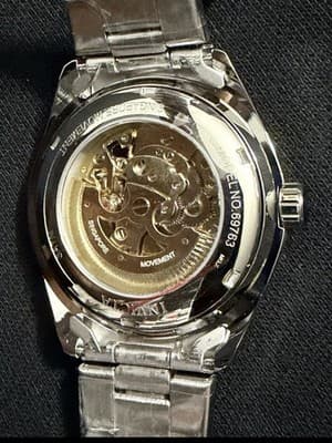 Invicta Automatic Men's Watch w/ Skeleton Dial - 43mm, Silver, Rose Gold (69763) - Thumbnail 6