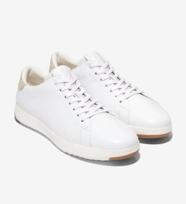 Cole Haan Grandpro Tennis Mens Size 11 W Sneaker Shoes White Leather C22584 NEW - Image 1