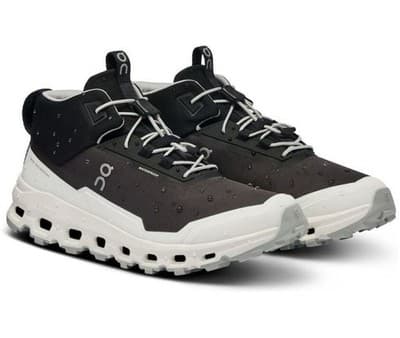On Cloud Waterproof CloudHero Unisex Mid Hiking 3.5y Black White NEW 🔥🔥🔥🔥🔥 - Thumbnail 3