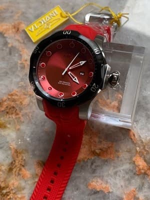 45493 Invicta Men Venom Sea Dragon 53.7mm Dial Swiss Quartz Silicone Strap Watch - Thumbnail 2