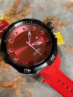 45493 Invicta Men Venom Sea Dragon 53.7mm Dial Swiss Quartz Silicone Strap Watch - Thumbnail 9