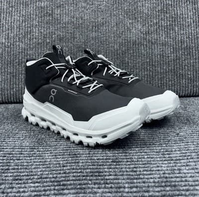 On Cloud Waterproof CloudHero Unisex Mid Hiking 3.5y Black White NEW 🔥🔥🔥🔥🔥 - Thumbnail 7