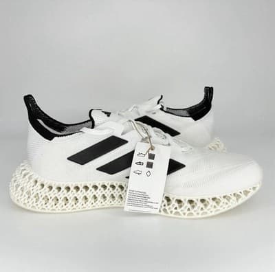 Adidas 4D FWD 4 Cloud White Core Black Running Shoes Men's US Size 7 ID8887 - Thumbnail 5