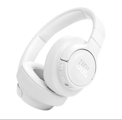 JBL Tune 770NC Noise-Cancelling Over-Ear Headphones (White) - Image 1