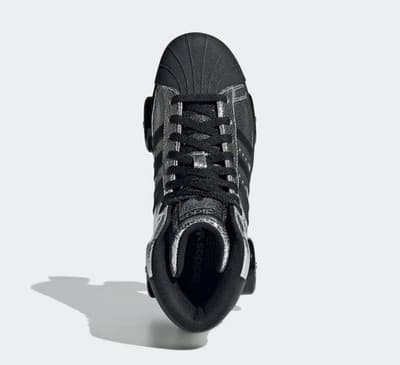 Adidas Superstar 82 Roller Skate Silver Metallic Black Shell Toe Women’s sz 5.5 - Thumbnail 10