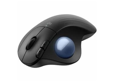 Logitech ERGO M575s Black + Blue Ball Wireless TrackBall Wireless Trackball (Off - Thumbnail 6
