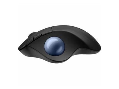 Logitech ERGO M575s Black + Blue Ball Wireless TrackBall Wireless Trackball (Off - Thumbnail 2