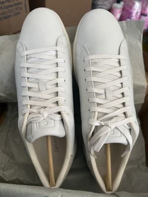 Cole Haan Grandpro Tennis Mens Size 11 W Sneaker Shoes White Leather C22584 NEW - Thumbnail 10