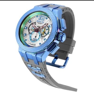 37960🔥🔥 RARE!!! Invicta Speedway Swiss Ronda 5050.C Watch - 52mm Blue, Grey - Thumbnail 3