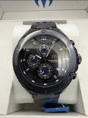 TechnoMarine Oceanico Men's Watch - 44mm, Black (TM-325022) BNIB!!! 🔥🔥🔥🔥🔥 - Thumbnail 2