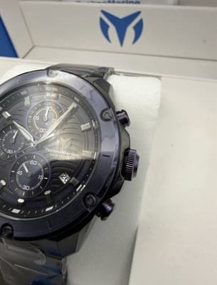 TechnoMarine Oceanico Men's Watch - 44mm, Black (TM-325022) BNIB!!! 🔥🔥🔥🔥🔥 - Thumbnail 5