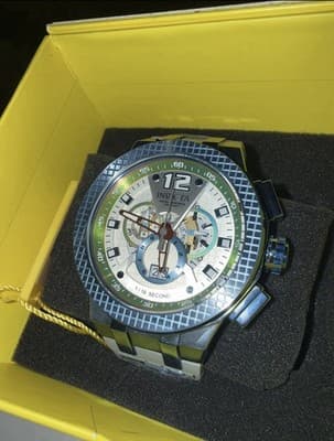 37960🔥🔥 RARE!!! Invicta Speedway Swiss Ronda 5050.C Watch - 52mm Blue, Grey - Thumbnail 7
