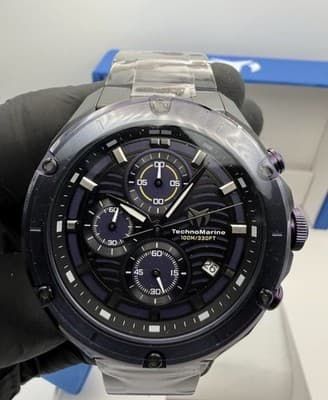 TechnoMarine Oceanico Men's Watch - 44mm, Black (TM-325022) BNIB!!! 🔥🔥🔥🔥🔥 - Image 1