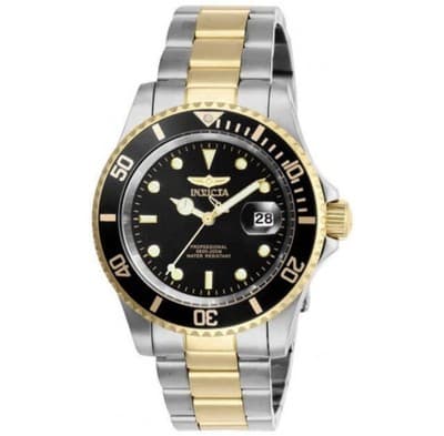Invicta Pro Diver Two-tone Black Dial Two-tone Men's Watch 26973 - Image 1