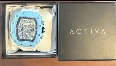 Active Fury X Invicta Men's Watch w/ Skleton Dial - 44.3mm, White Acw2305-017 🔥 - Thumbnail 5