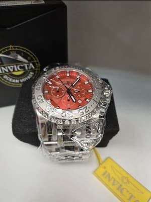 Invicta Coalition Forces Chaos Men’s Watch - 50mm, Red Dial, Steel (49757) - Thumbnail 3