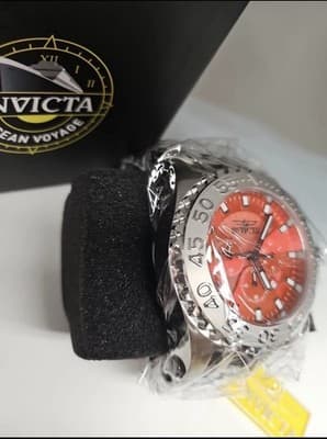 Invicta Coalition Forces Chaos Men’s Watch - 50mm, Red Dial, Steel (49757) - Thumbnail 2