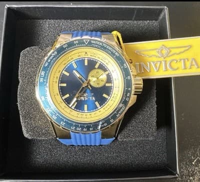 Men’s Invicta Aviator Watch. 50 mm Model #49727 New In Box Never Worn!! 🔥🔥🔥🔥 - Image 1