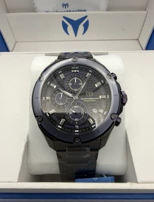 TechnoMarine Oceanico Men's Watch - 44mm, Black (TM-325022) BNIB!!! 🔥🔥🔥🔥🔥 - Thumbnail 4