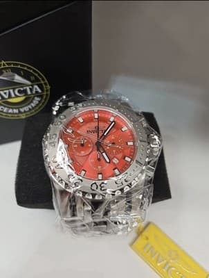 Invicta Coalition Forces Chaos Men’s Watch - 50mm, Red Dial, Steel (49757) - Thumbnail 4