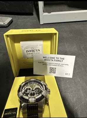 29569 Invicta Bolt 52mm Silver Stainless Steel Men's Wristwatch BNIB! 🔥🔥🔥🔥🔥 - Thumbnail 6