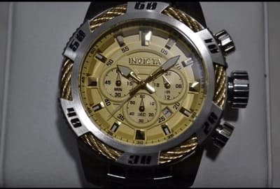 NEW 50mm INVICTA SPEEDWAY CHRONOGRAPH SILVER AND GOLD 49119 WATCH MSRP $395 🔥🔥 - Thumbnail 6