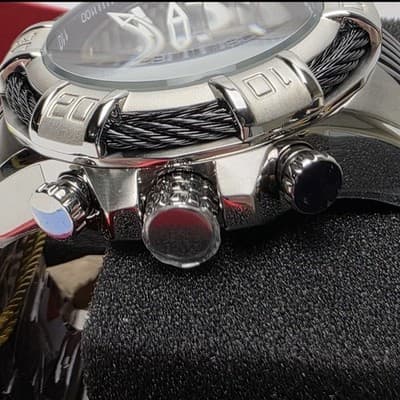 29569 Invicta Bolt 52mm Silver Stainless Steel Men's Wristwatch BNIB! 🔥🔥🔥🔥🔥 - Thumbnail 3