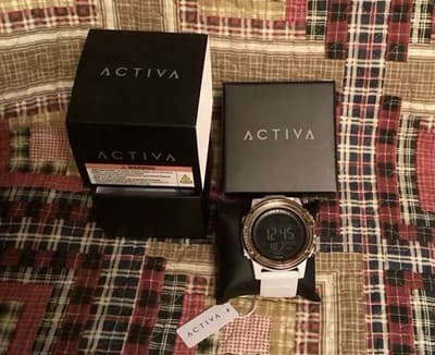 ACW8125-007 Activa Voyager of Time X Invicta Men's Digital Watch - 52mm, White - Thumbnail 2