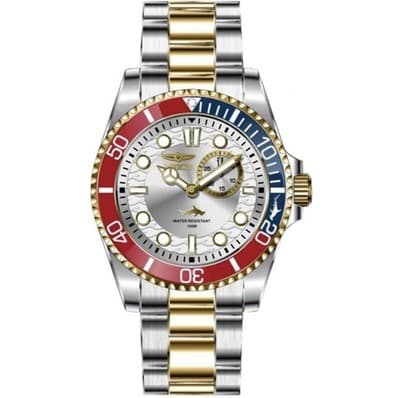 49273 Invicta Men's Watch Pro Diver Quartz Silver Tone Dial Two Tone Bracelet 🔥 - Image 1