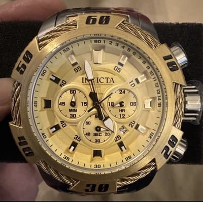Invicta Speedway Ignition Men's Watch - 50mm Gold Steel Yellow Dial (49123) 🔥🔥 - Image 1